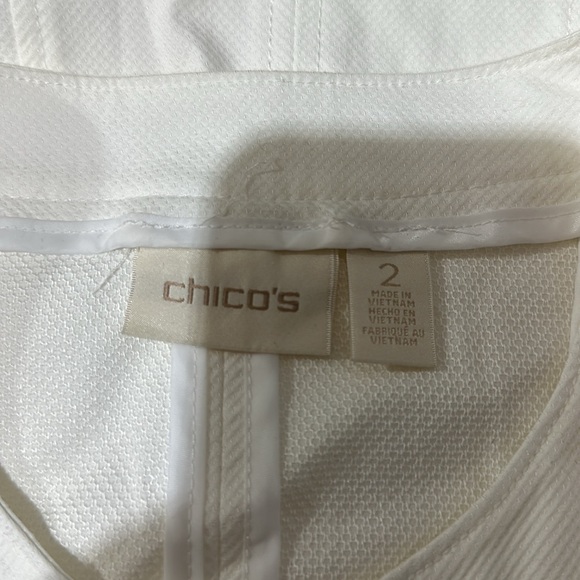 CHICOS white jacket - Picture 4 of 8